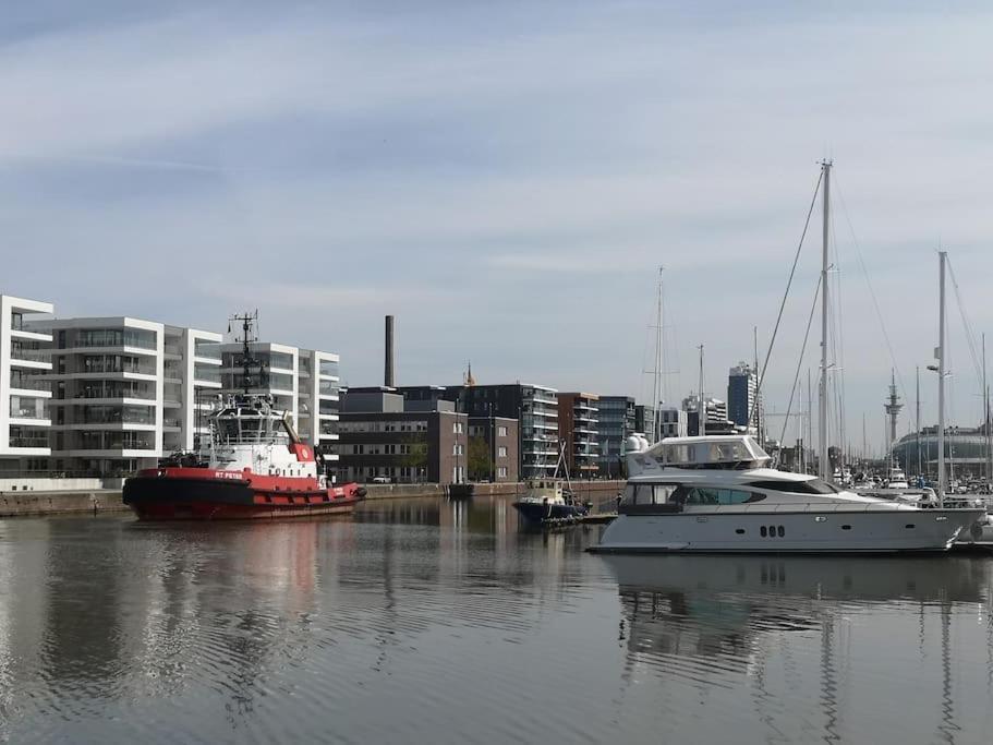 Fewo Pearl 207 Am Yachthafen Inkl. Tiefgarage Бремерхафен Экстерьер фото